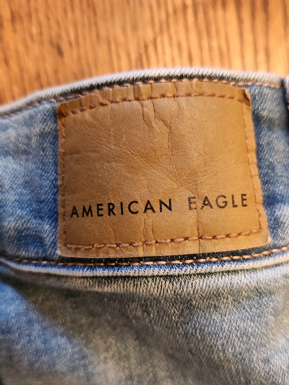 American Eagle Outfitters Mini Skirt in Light Blue Denim - Picture 4 of 5
